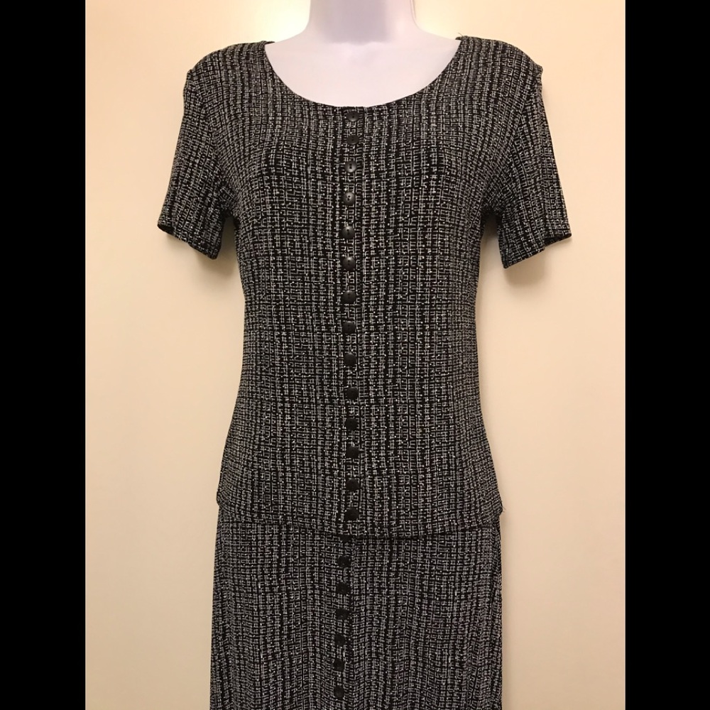 ES .SE , black & white 2pieces,coordinates,size M